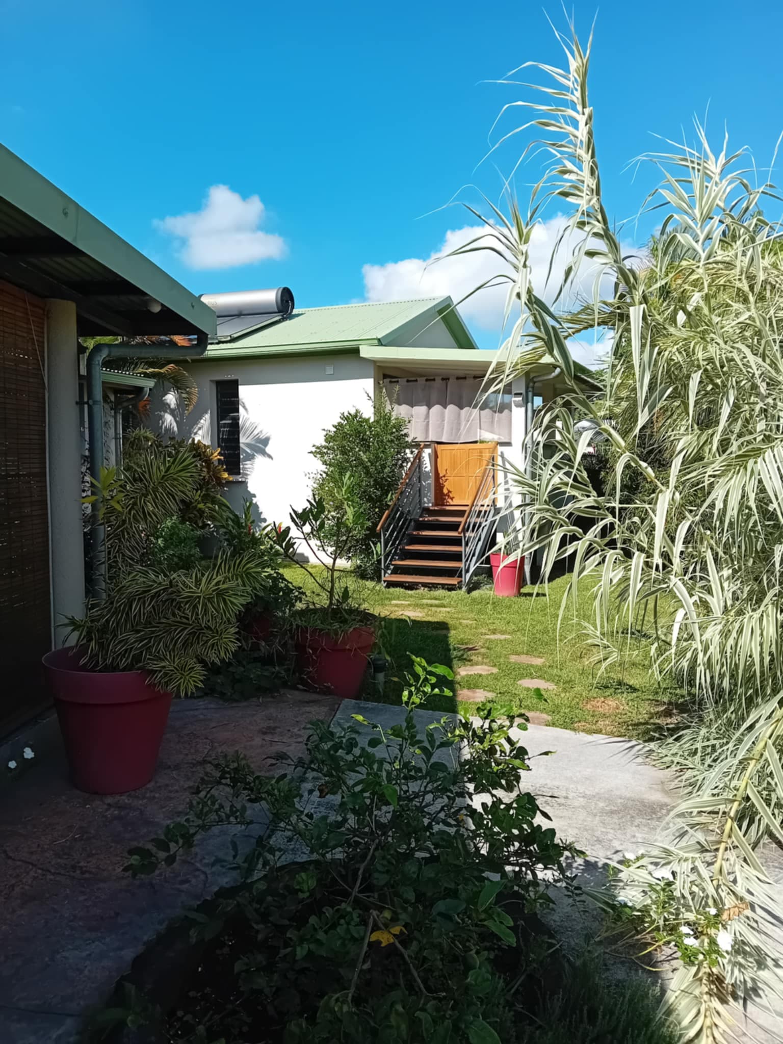 Façade du bungalow